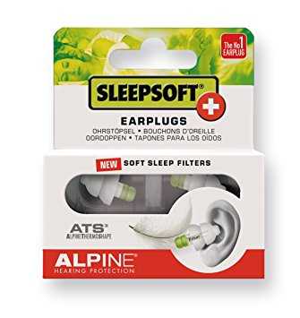 Alpine SleepSoft Bouchons doreilles pour Dormir Blanc