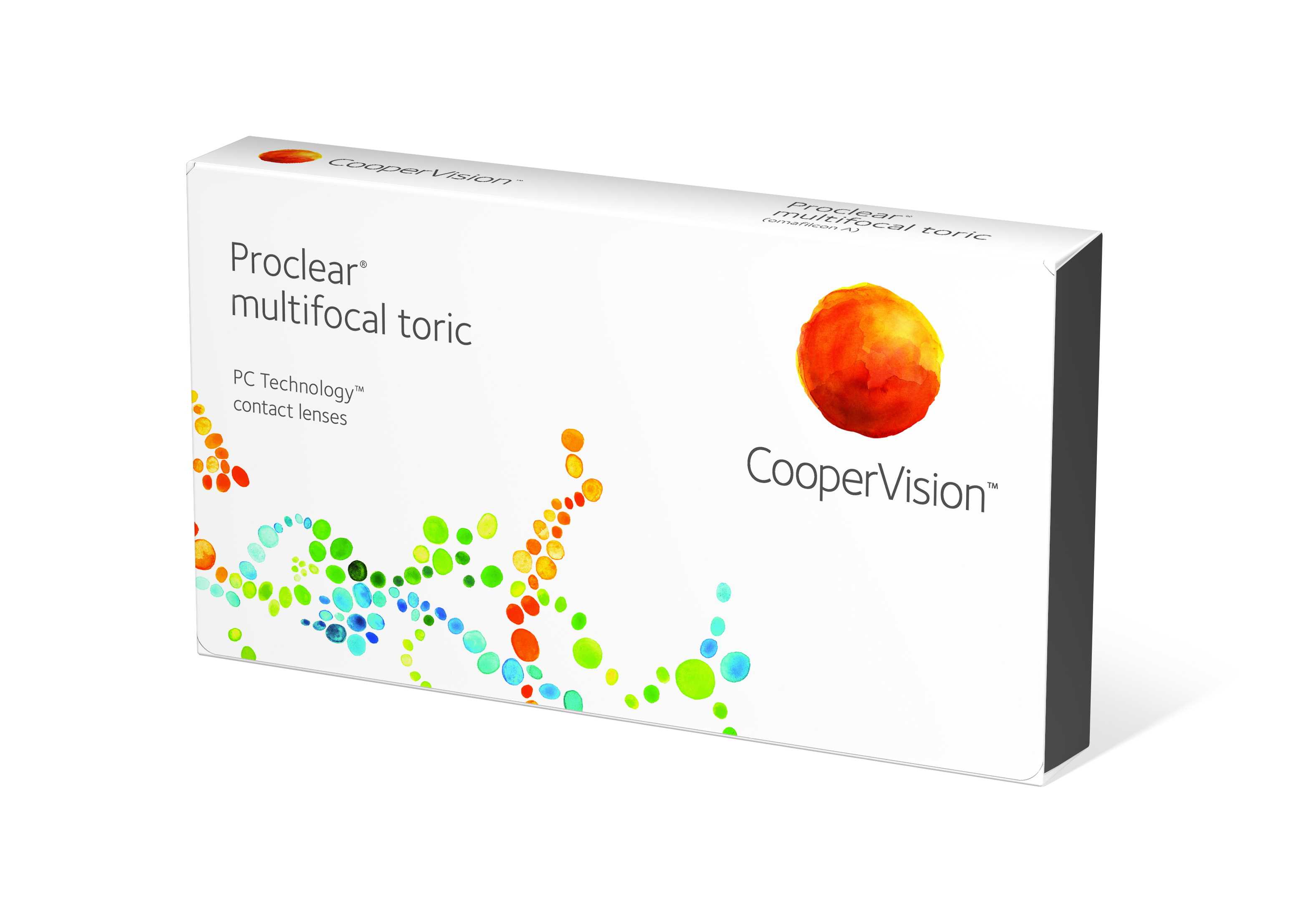  PROCLEAR MULTIFOCAL TORIC 3 lenzen COOPERVISION