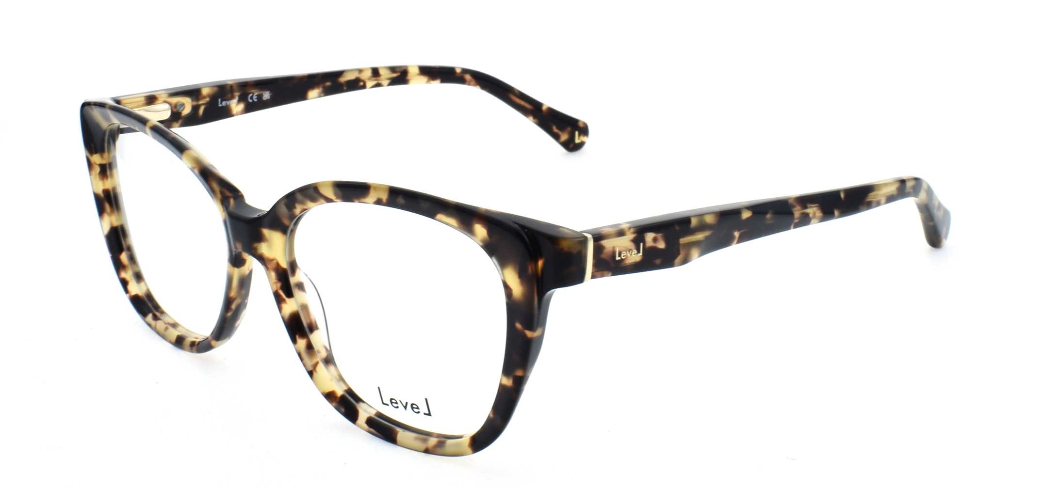 Eyeglasses LEVEL LE 2646 SHINE MADO 53/16 Woman Ecaille / Doré ...