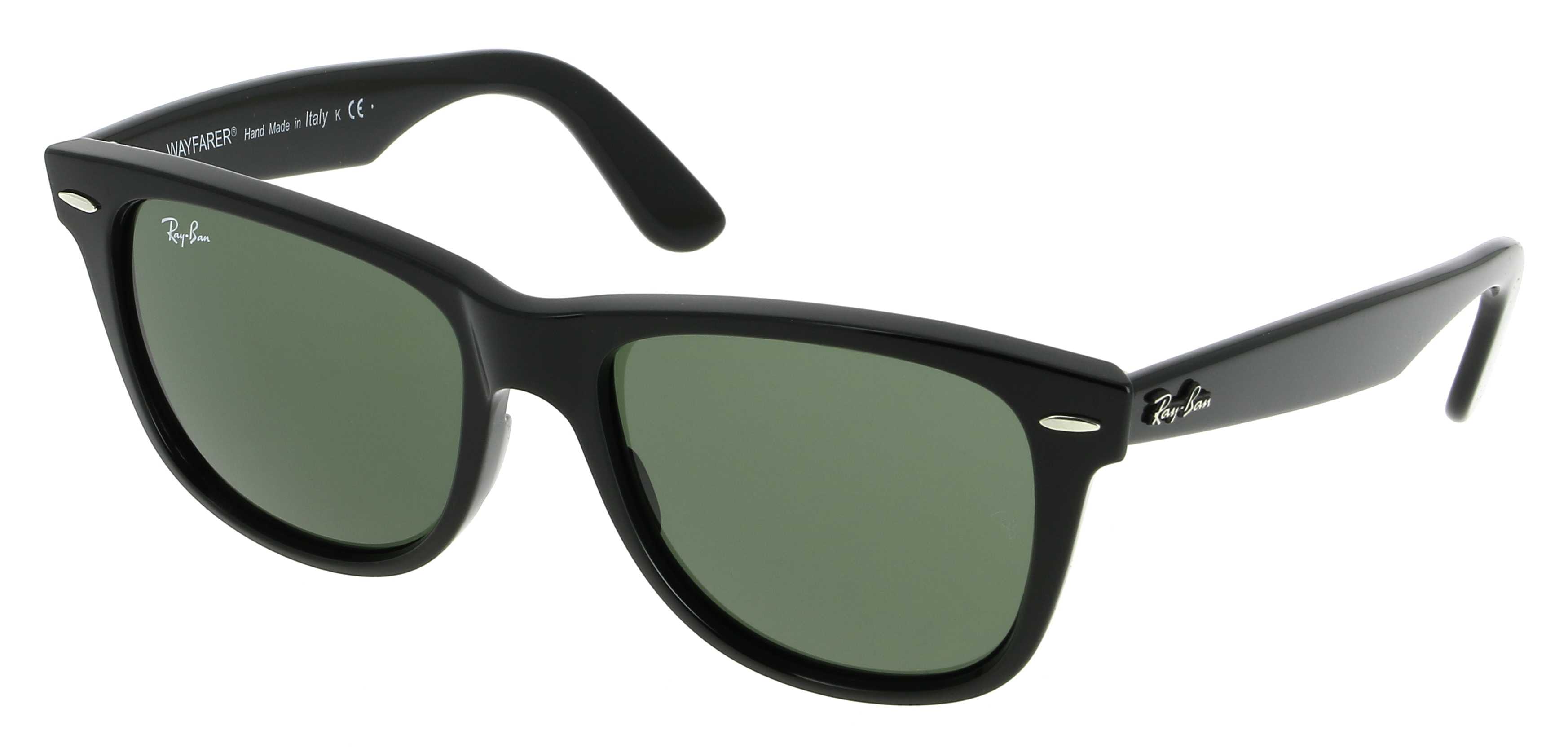 Sunglasses RAY-BAN RB 2140 901 Wayfarer 54/18 Unisex noir Wayfarer frames  Full Frame Glasses Vintage 54mmx18mm 133$CA