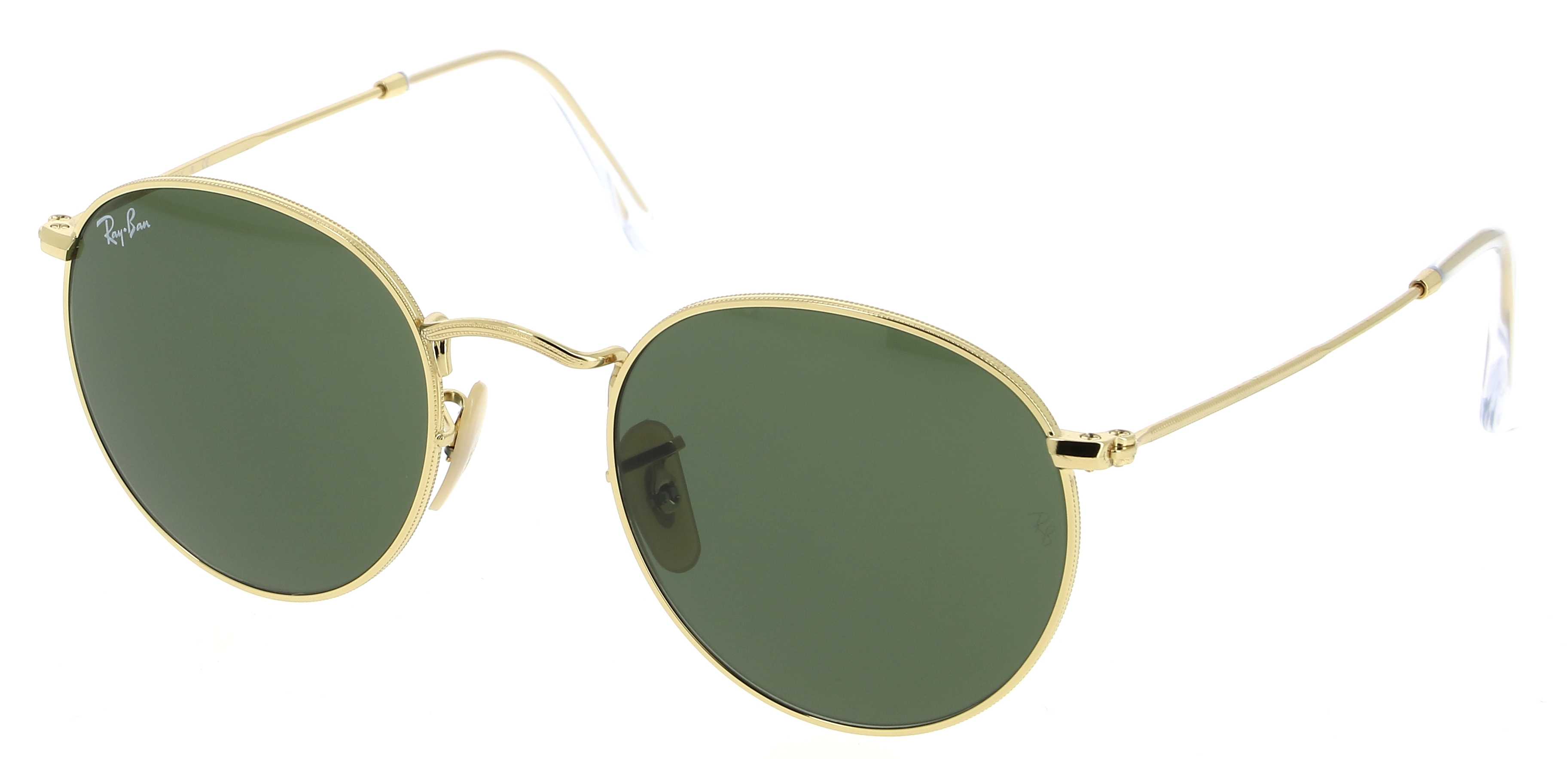 RAY-BAN RB 3447 001 Round Metal 53/21 
