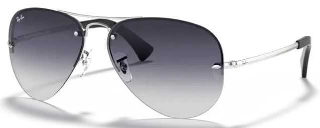 lunettes de soleil ray 8g 59  14 mixte argent aviateur perc u00e9e tendance 59mmx14mm 91 u20ac