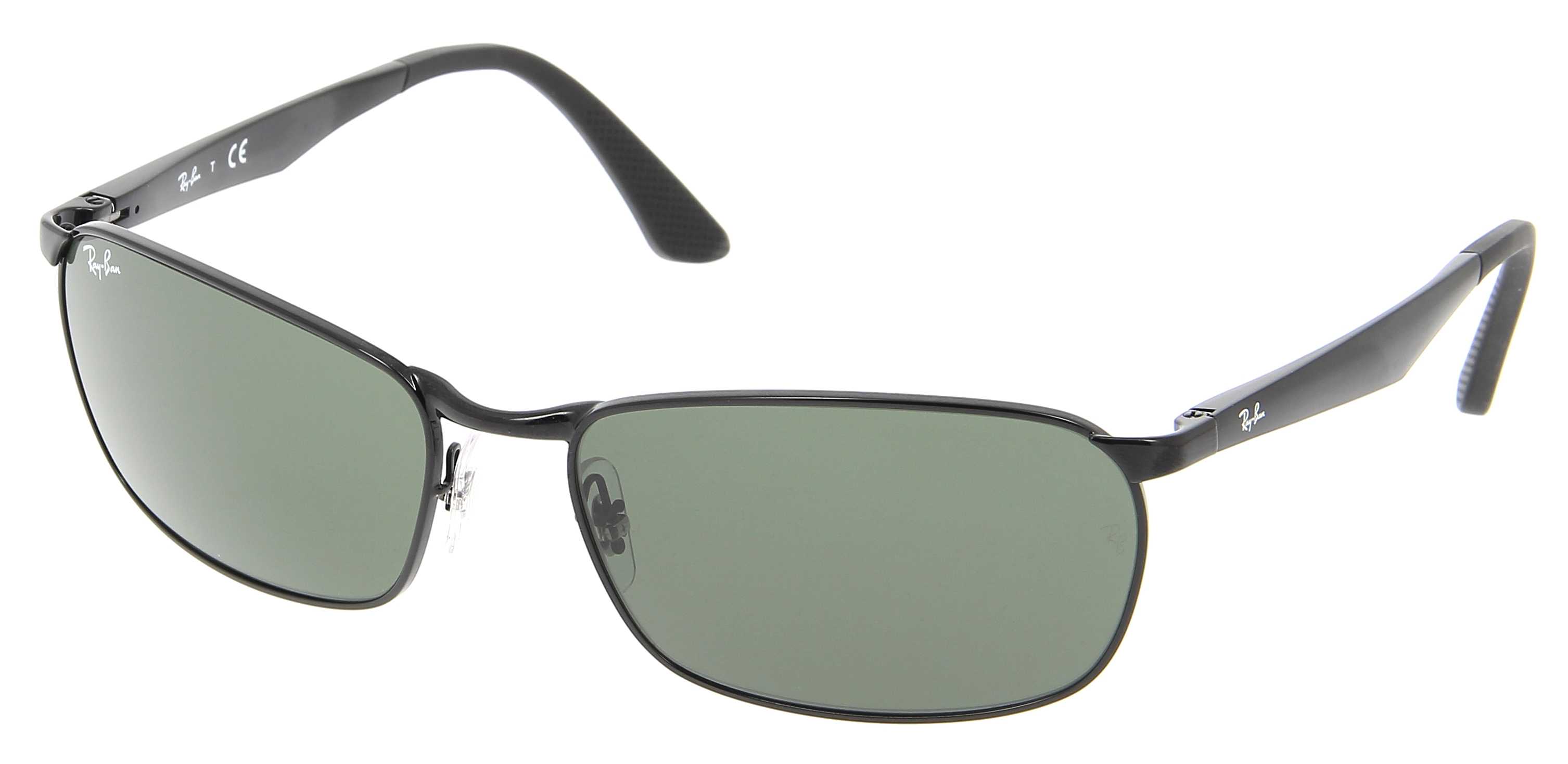 Sunglasses Ray Ban Rb 3534 002 59 17 Man Noir Rectangle Frames Full Frame Glasses Sport