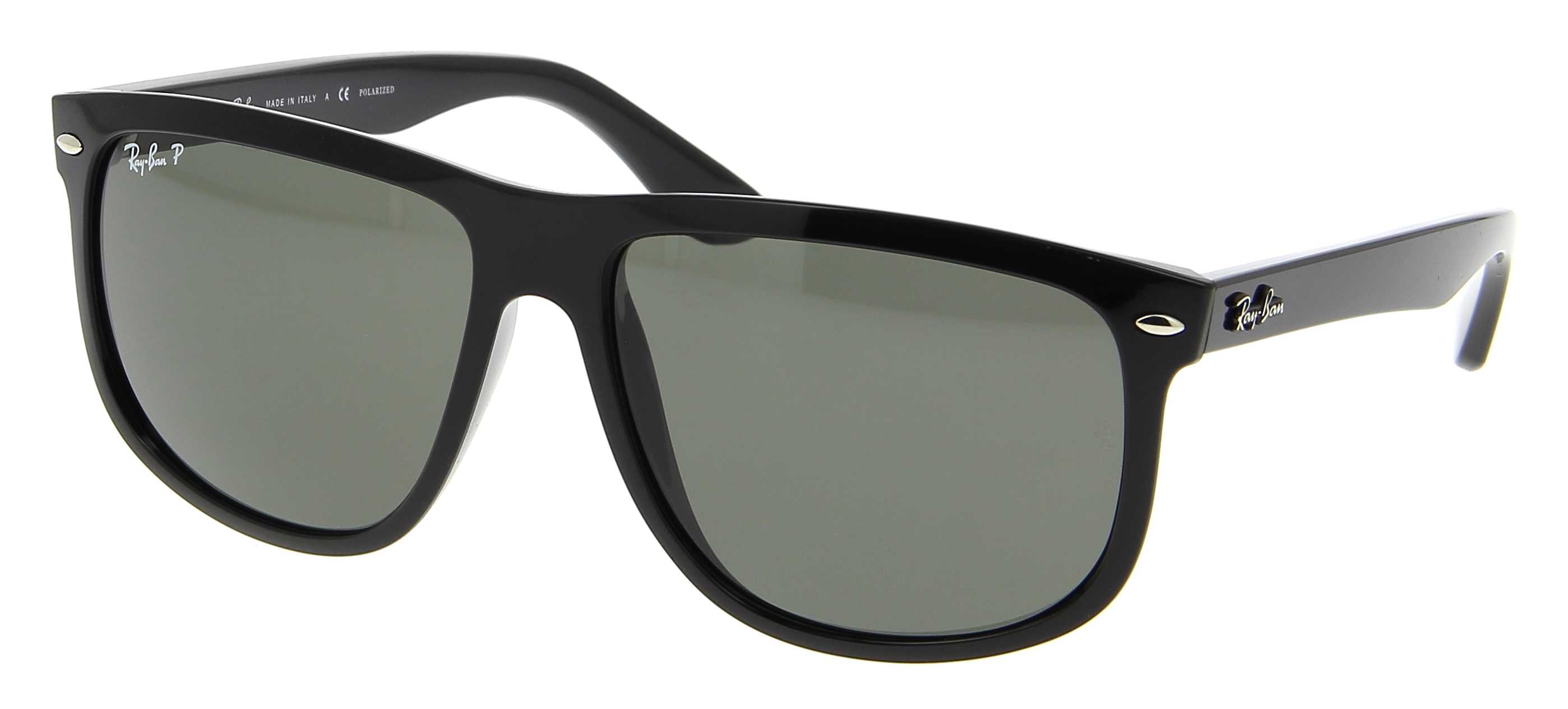 Sunglasses RAY-BAN RB 4147 601/58 Boyfriend 60/15 Man noir square frames  Full Frame Glasses trendy 60mmx15mm 164$CA