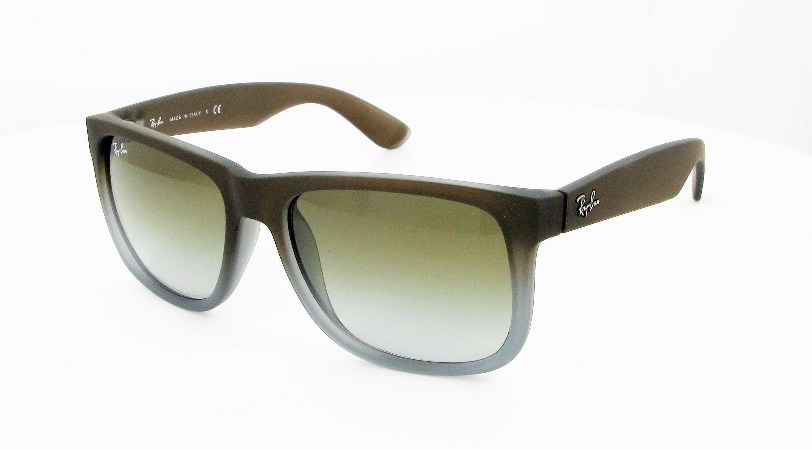RAY-BAN RB 4165 854/7Z Justin Classic Marron / Gris 55/16 - Optical Center