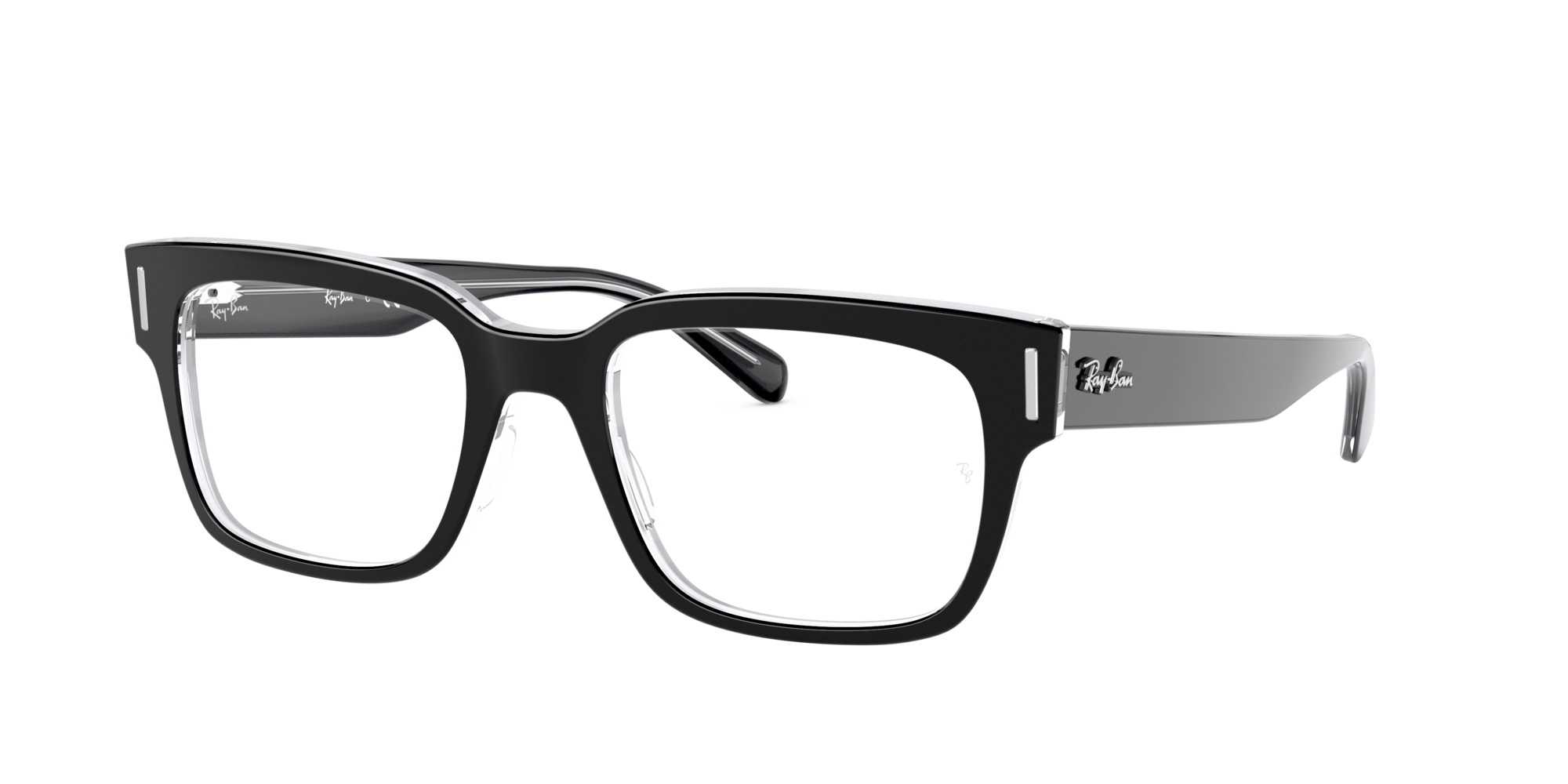 eyeglasses-ray-ban-rx-5388-2034-53-20-man-noir-transparent-square