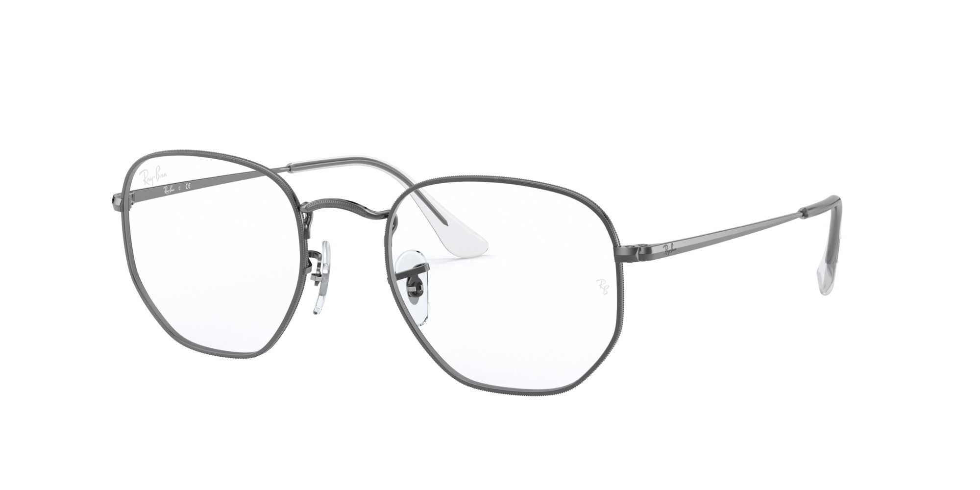 eyeglasses-ray-ban-rx-6448-2502-hexagonal-optics-48-21-unisex-gun