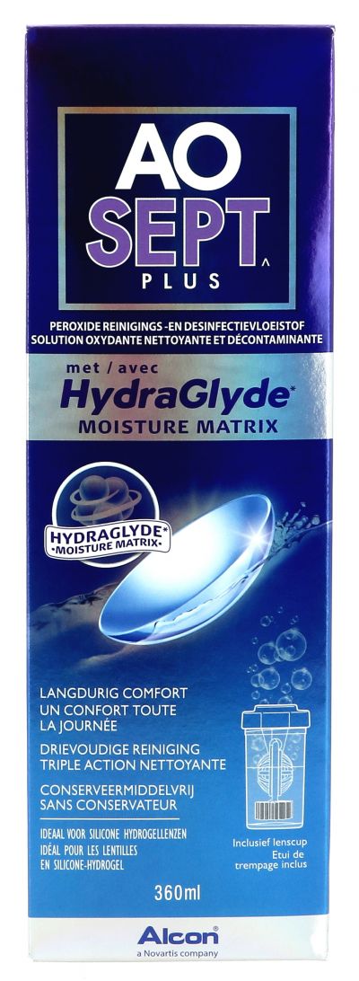 ALCON AOSEPT PLUS HydraGlyde 360 ml